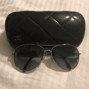 Authentic Chanel aviators
